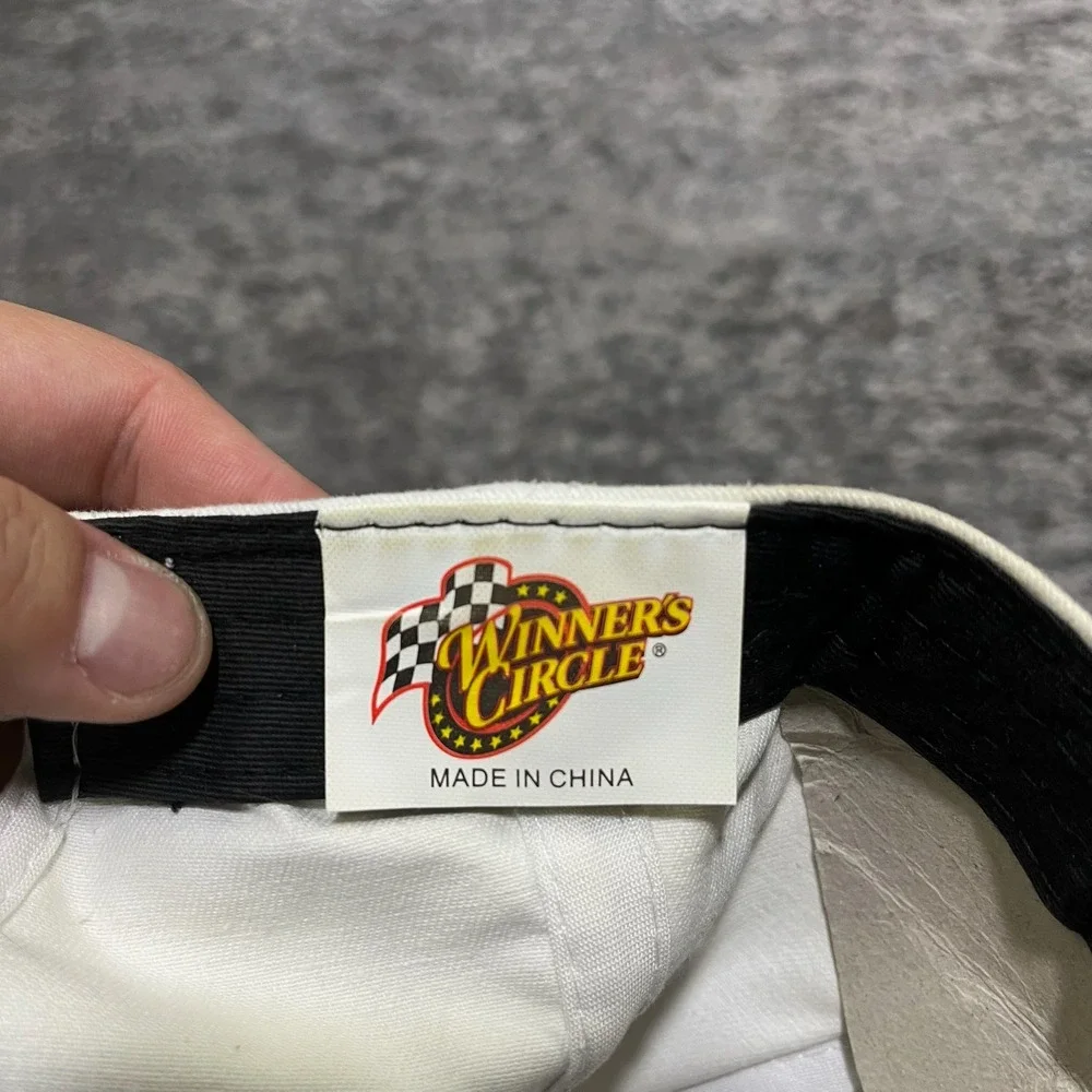 NASCAR Snapback Hat‎ Embroidered Flames Baseball Cap Winner's Circle NASCAR